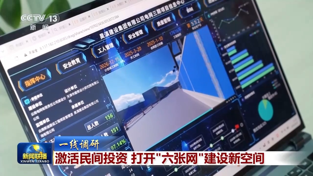 一线调研丨激活民间投资 打开“六张网”建设新空间