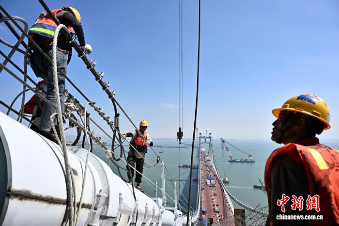厦金大桥(厦门段)建设稳步推进 年底实现海上主线桥通车