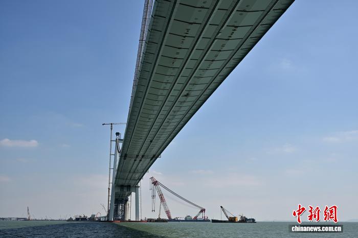 厦金大桥(厦门段)建设稳步推进 年底实现海上主线桥通车