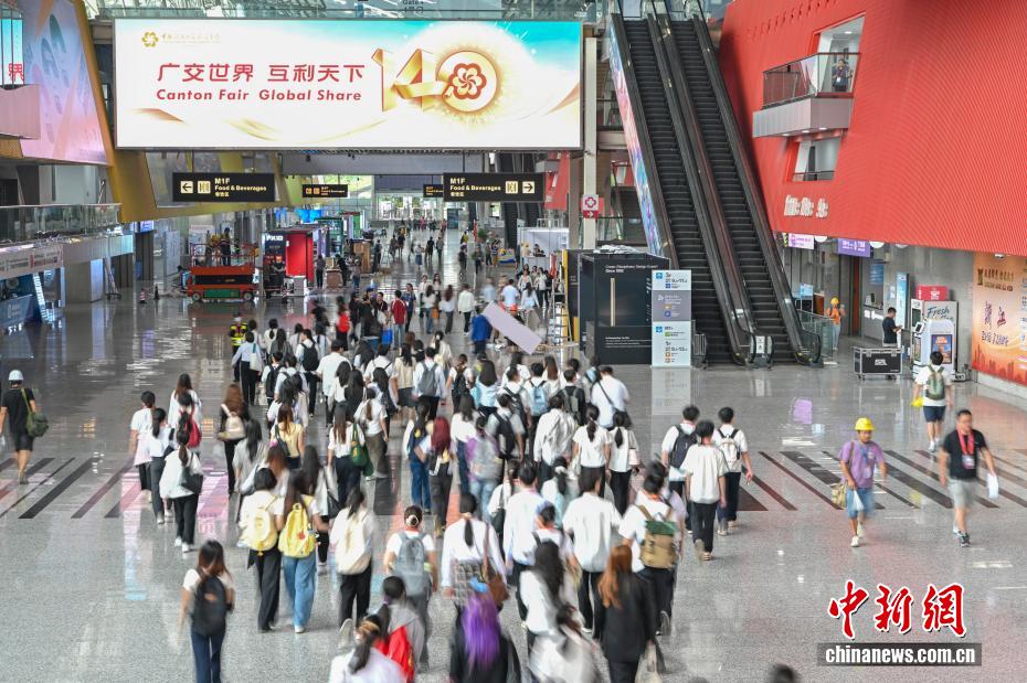 第140届广交会开幕在即 首期布展工作有序进行 第140届广交会开幕在即 首期布展工作有序进行