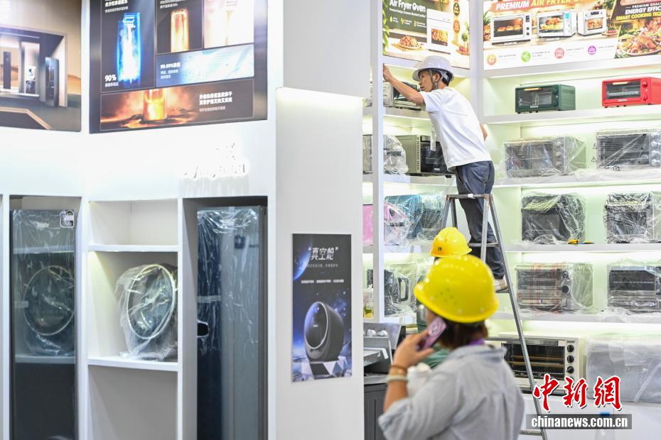 第140届广交会开幕在即 首期布展工作有序进行 第140届广交会开幕在即 首期布展工作有序进行
