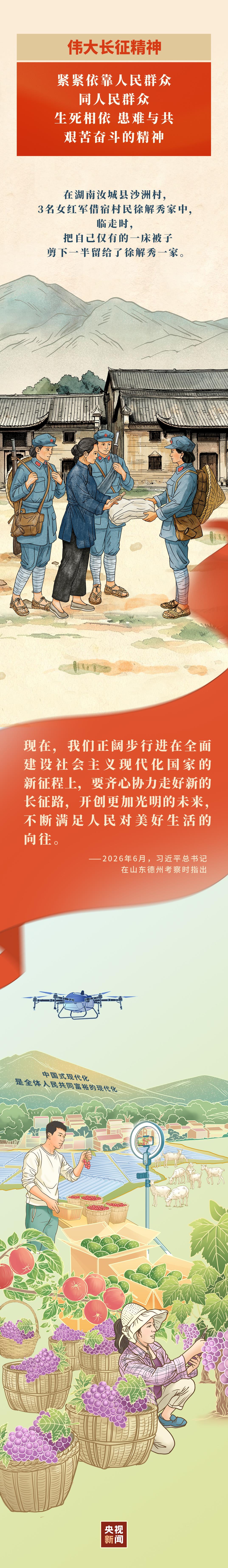 时政微观察丨伟大远征 精神永续