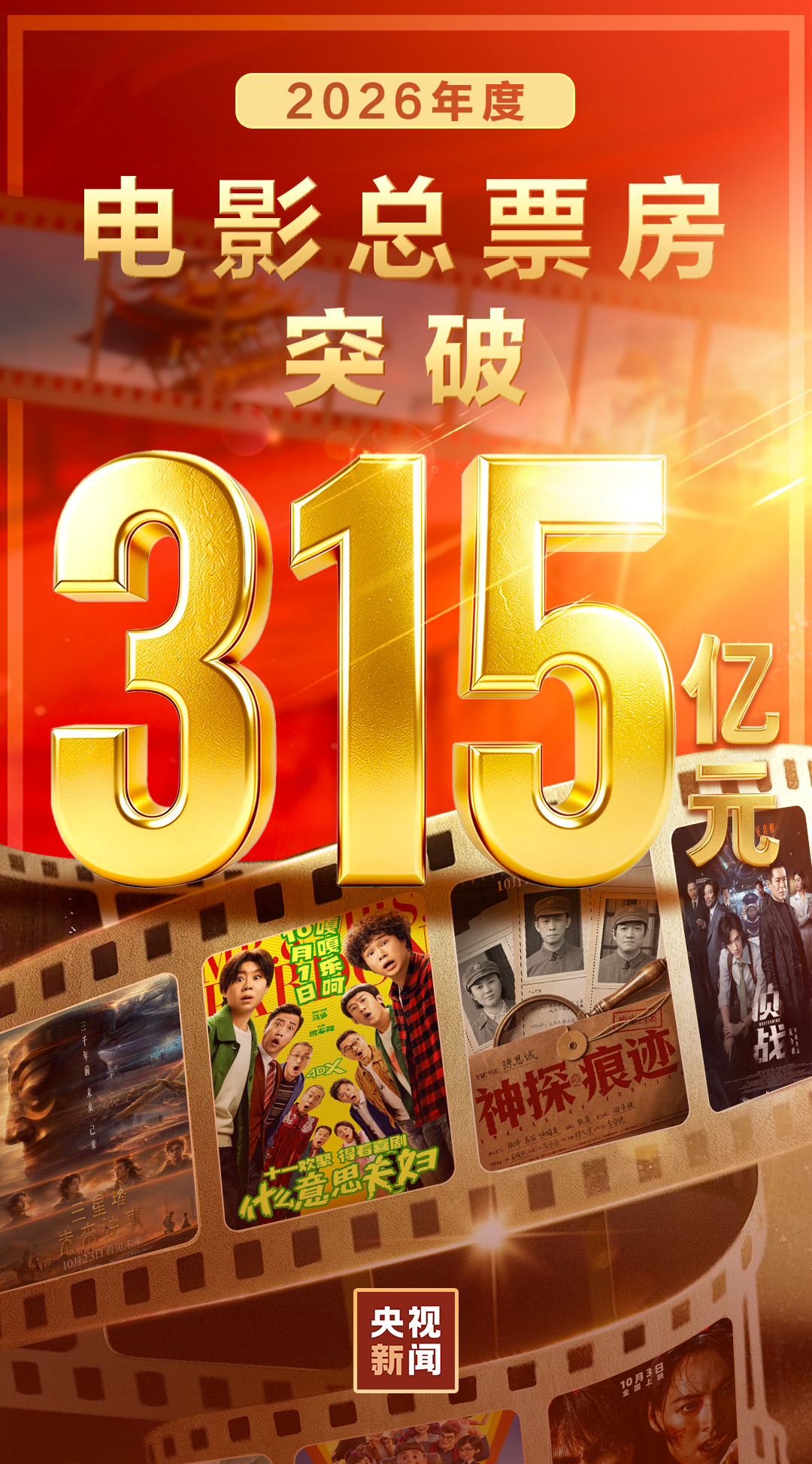 2026总票房破315亿!“跟着电影去运动”解锁消费新场景
