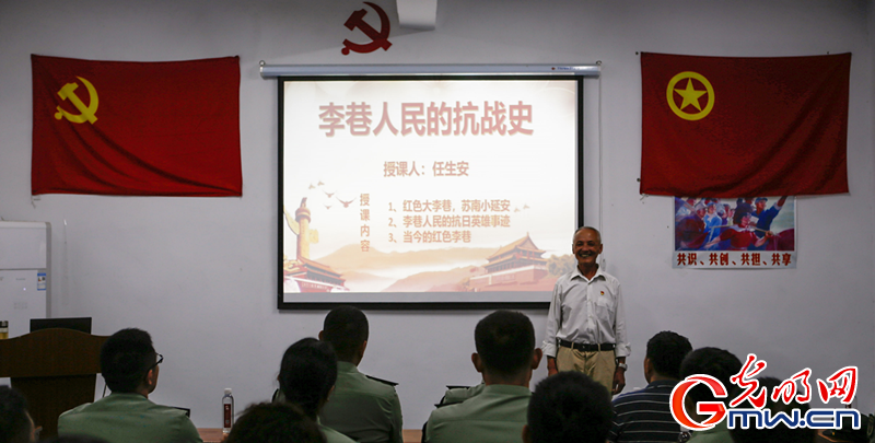 【组图】学习百年党史 阔步强军征程