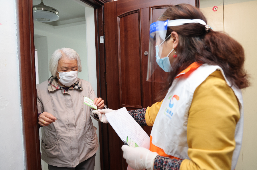 直击上海金山防范区居民有序解封首日