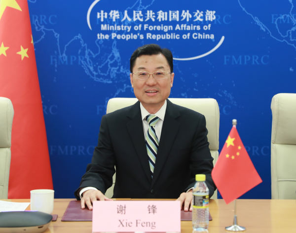 外交部副部长谢锋:坚决反对以航行自由之名威胁中国主权