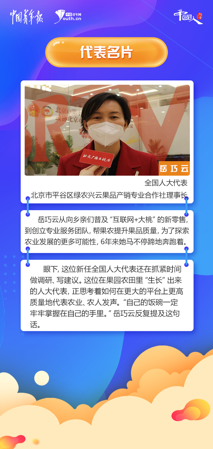 中国人的故事|全国人大代表岳巧云：果园里“长”出来的人大代表