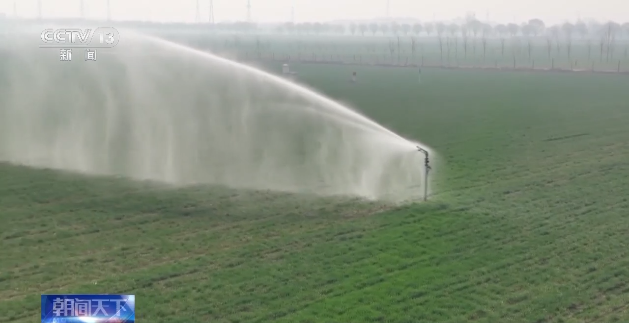 模拟“自然降水” 农技人员用科技夯实丰产基础