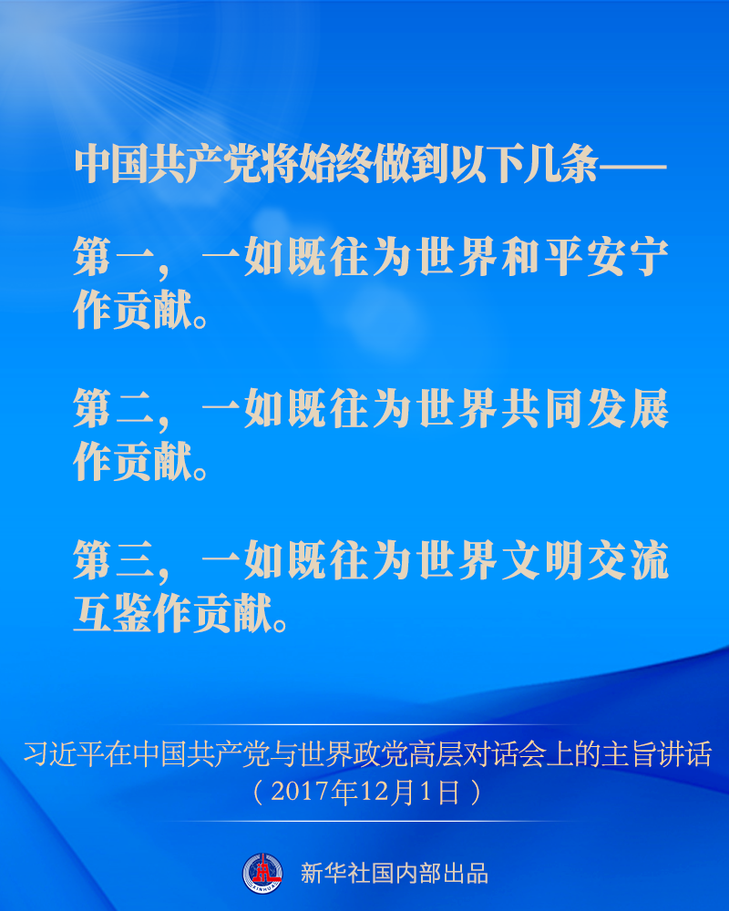围绕“政党的责任”，习近平总书记对世界政党这么说
