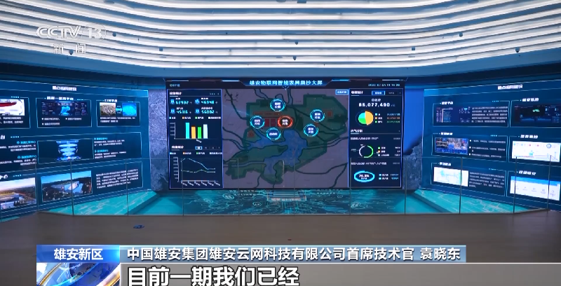 智能、绿色、创新……一起去看“未来之城”雄安的“智慧大脑”→