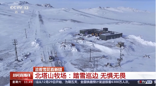 护一方平安！跟北塔山牧场护边员走一趟风雪巡边路