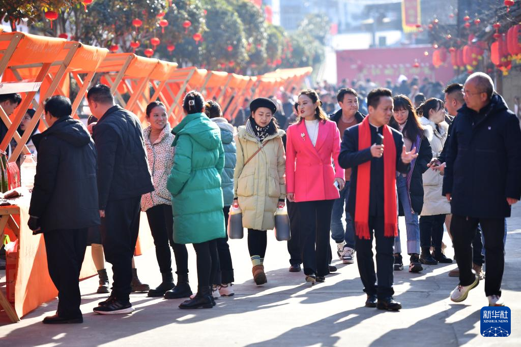 汉水庖汤会 乡村年味至
