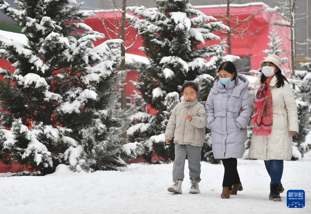 陕西多地迎来降雪天气