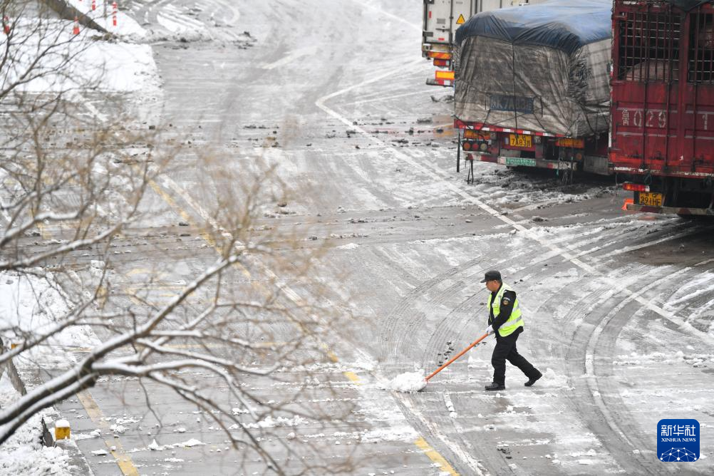 陕西多地迎来降雪天气