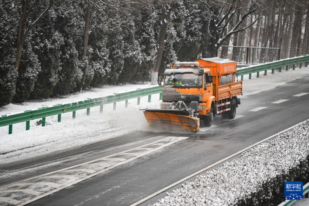 陕西多地迎来降雪天气