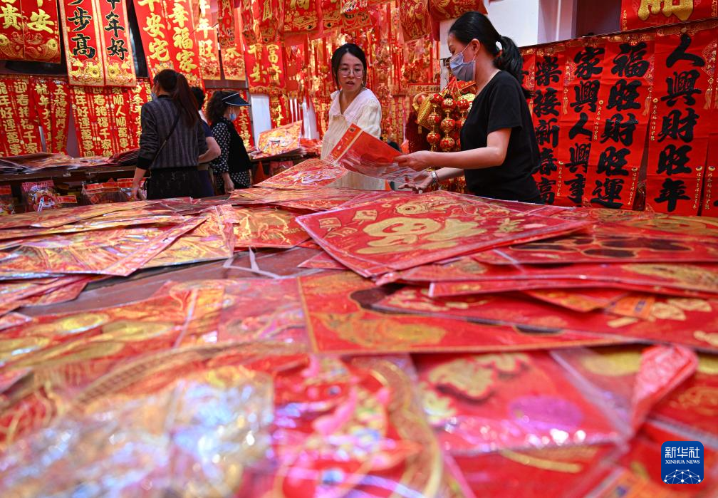 新春走基层|逛大集 购年货 热闹迎新年