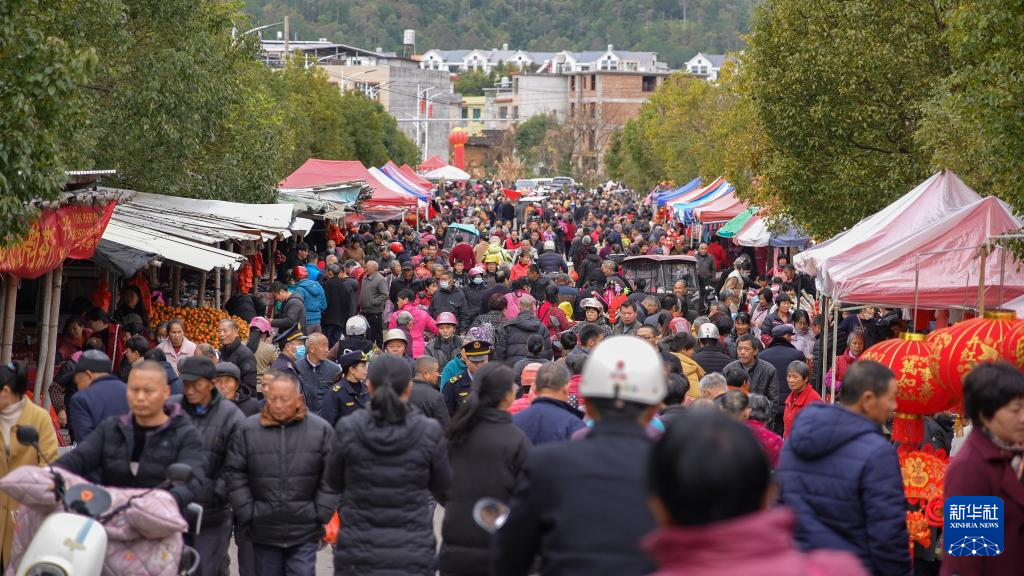 新春走基层|逛大集 购年货 热闹迎新年