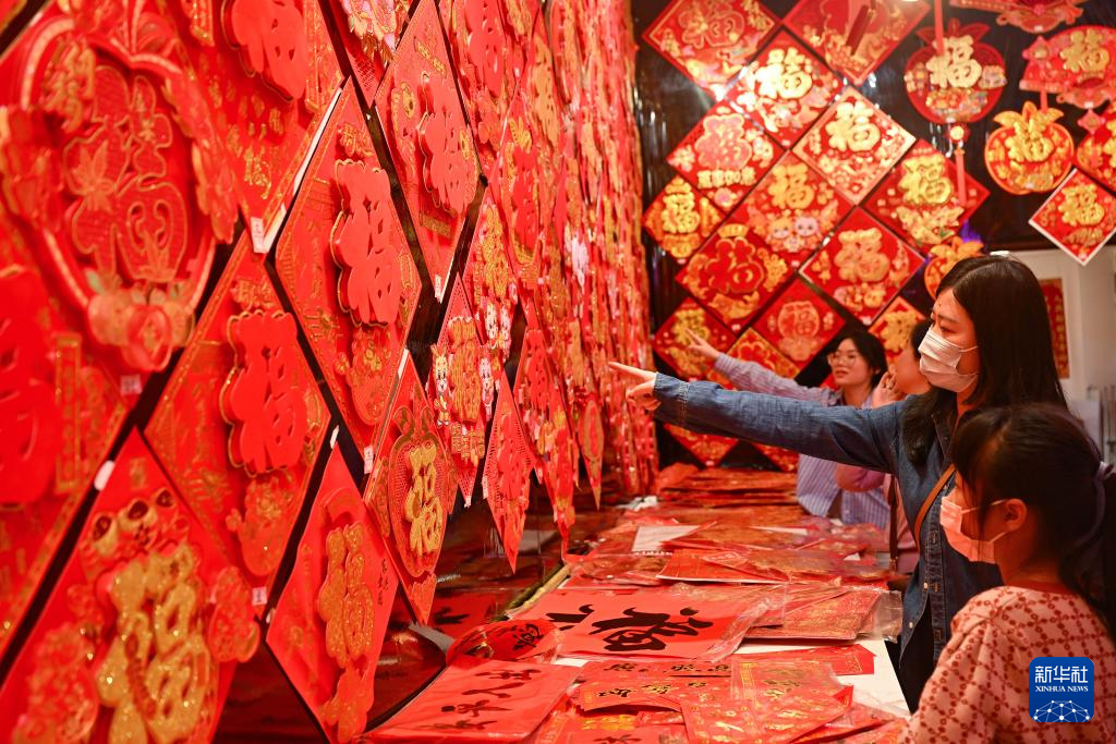 新春走基层|逛大集 购年货 热闹迎新年