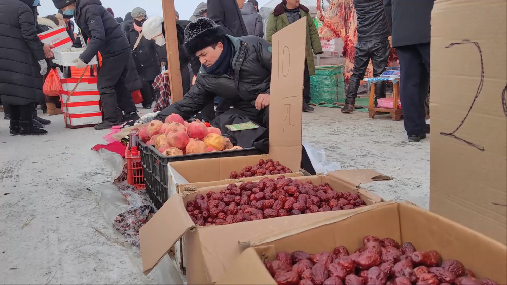 春节日记Vlog：年货清单都有啥？新疆小姐姐的年货大采购！