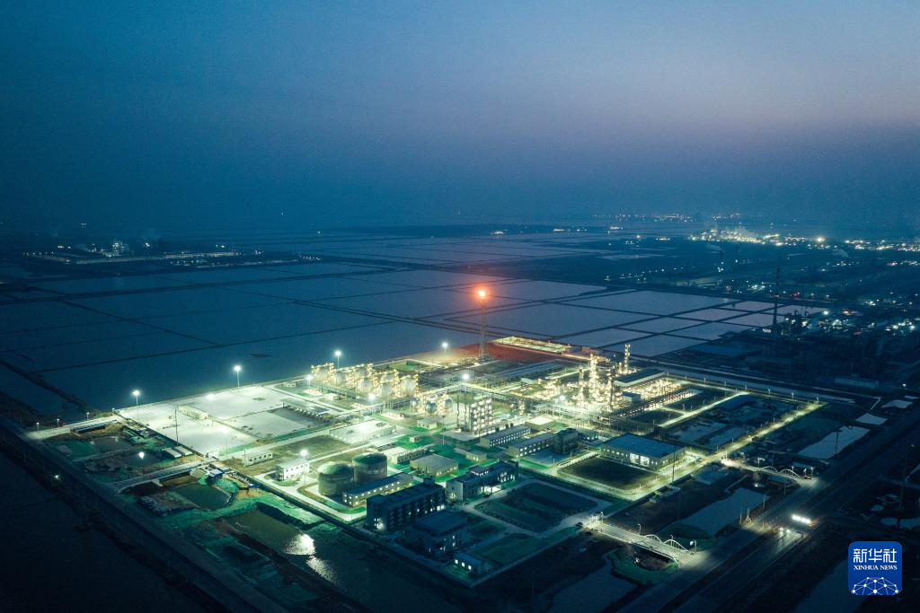 渤海油田最大天然气处理厂正式供气