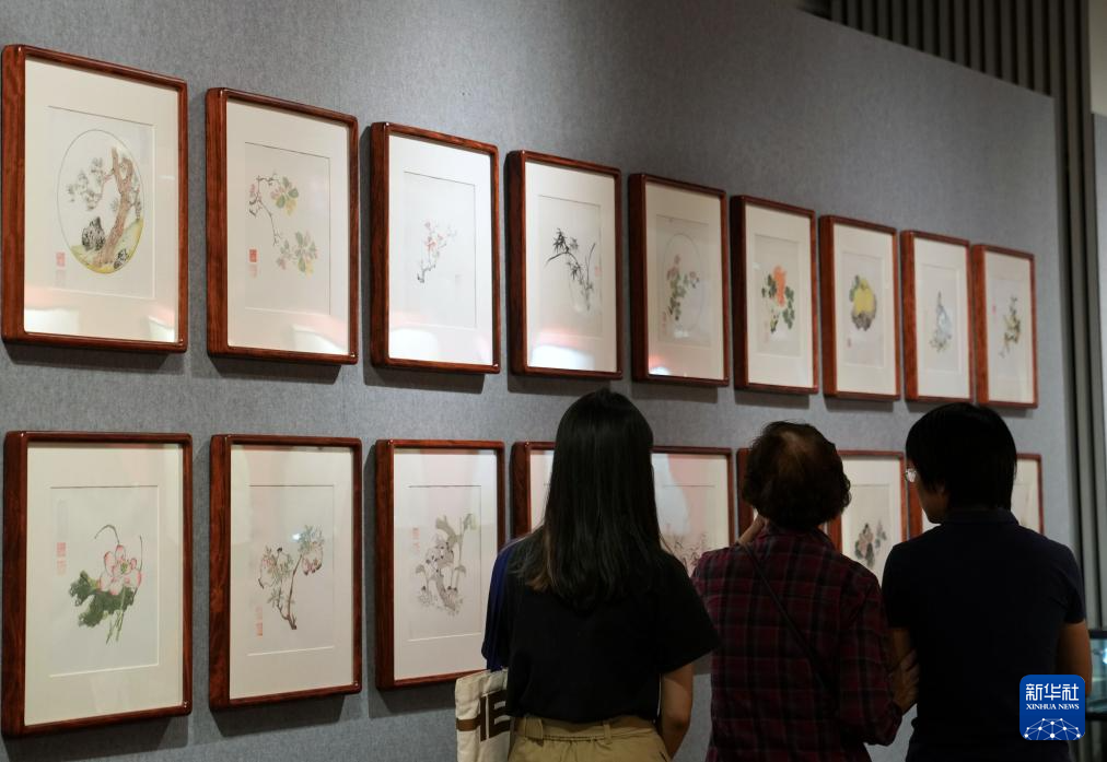 非遗木版水印艺术展走进同济大学