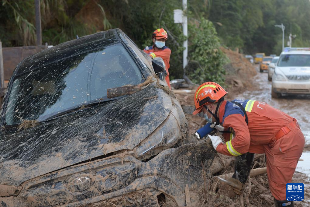 强降雨导致广东省平远县38人死亡2人失联