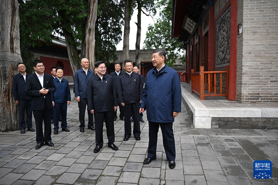 习近平在甘肃考察