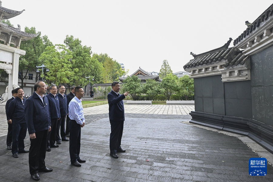 习近平在安徽考察