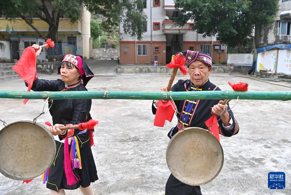 瑶族金锣舞 传承民族韵