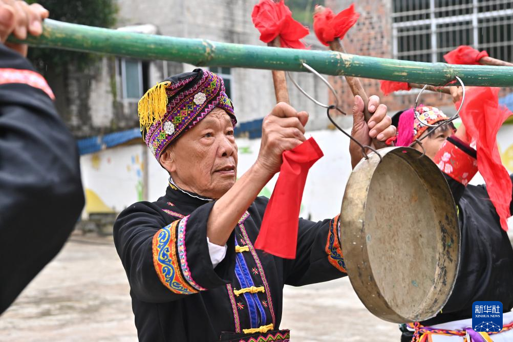 瑶族金锣舞 传承民族韵