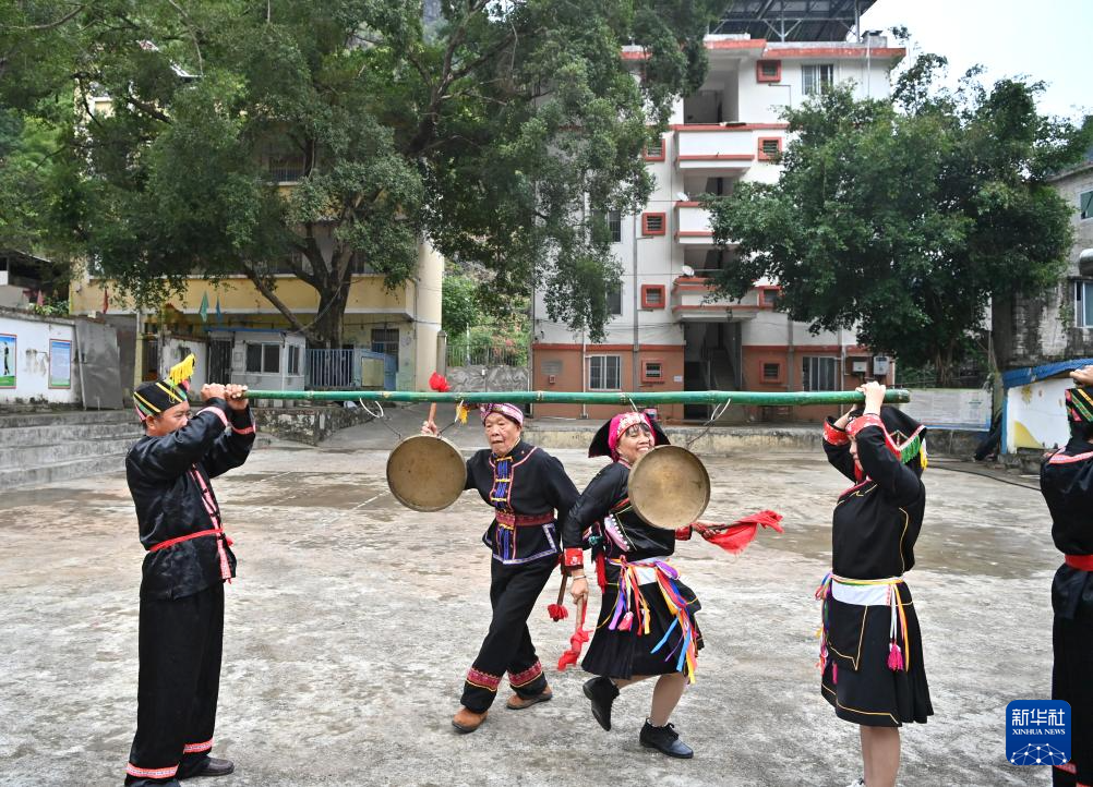 瑶族金锣舞 传承民族韵