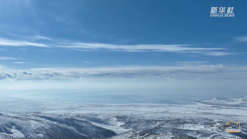 央秀白玛说青海｜冬游青海湖，看冰雪奇观！