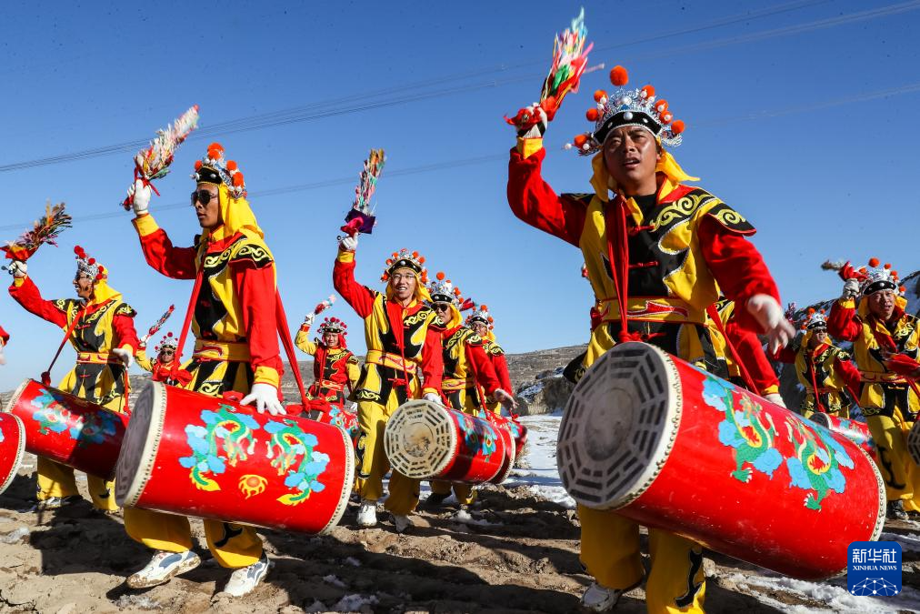 黄土旱塬社火传承迎新年