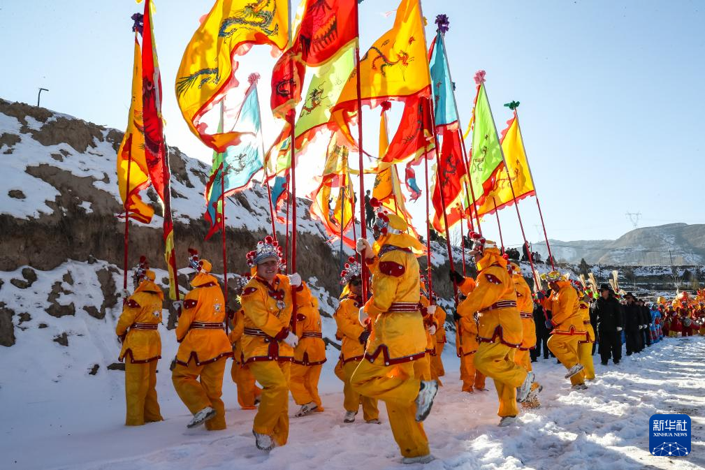 黄土旱塬社火传承迎新年