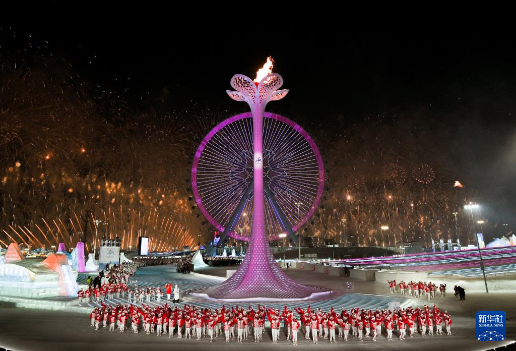 第九届亚冬会开幕式举行(二)