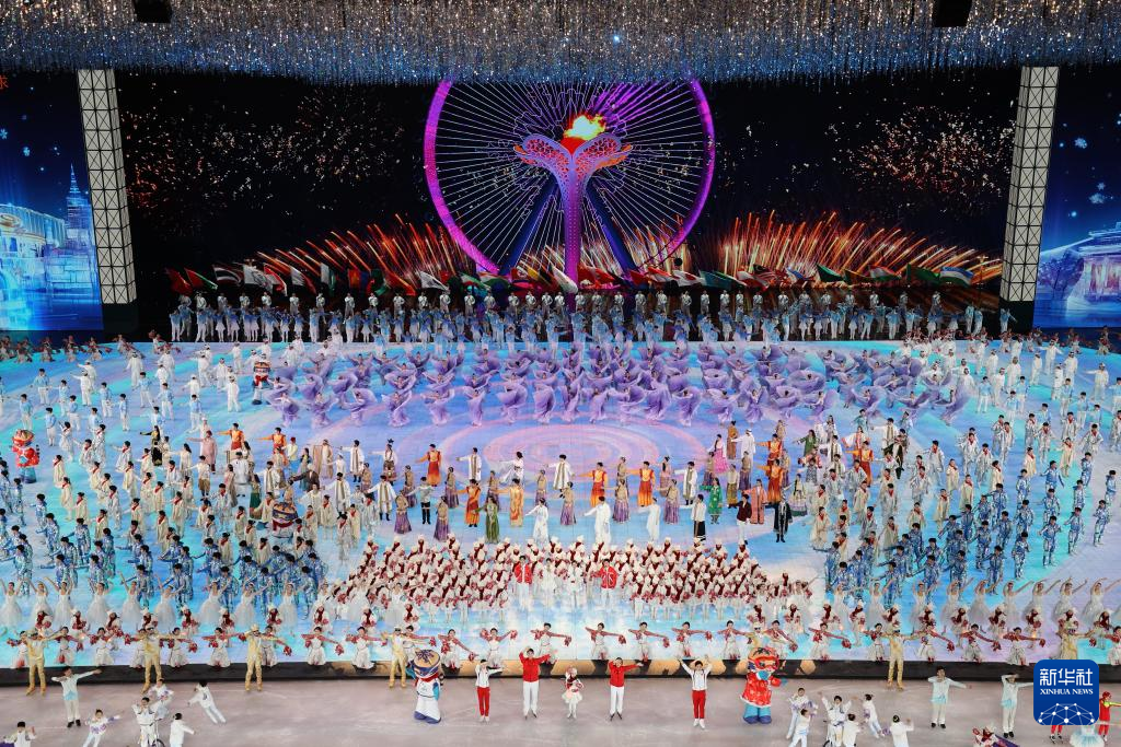 第九届亚冬会开幕式举行(二)