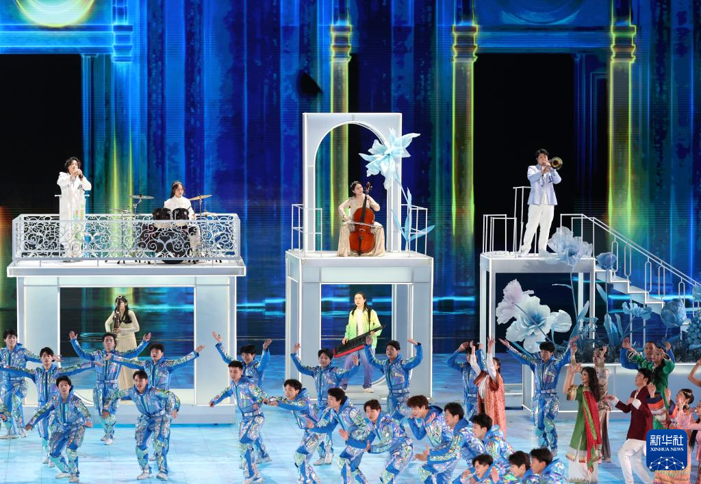 第九届亚冬会开幕式举行(二)