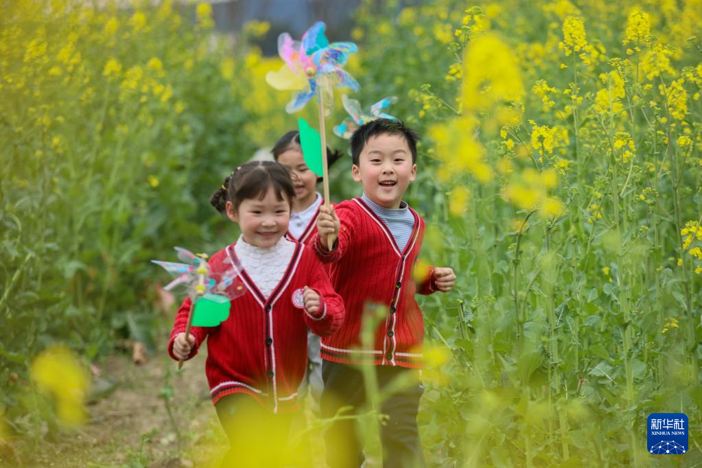 踏青赏花享春光