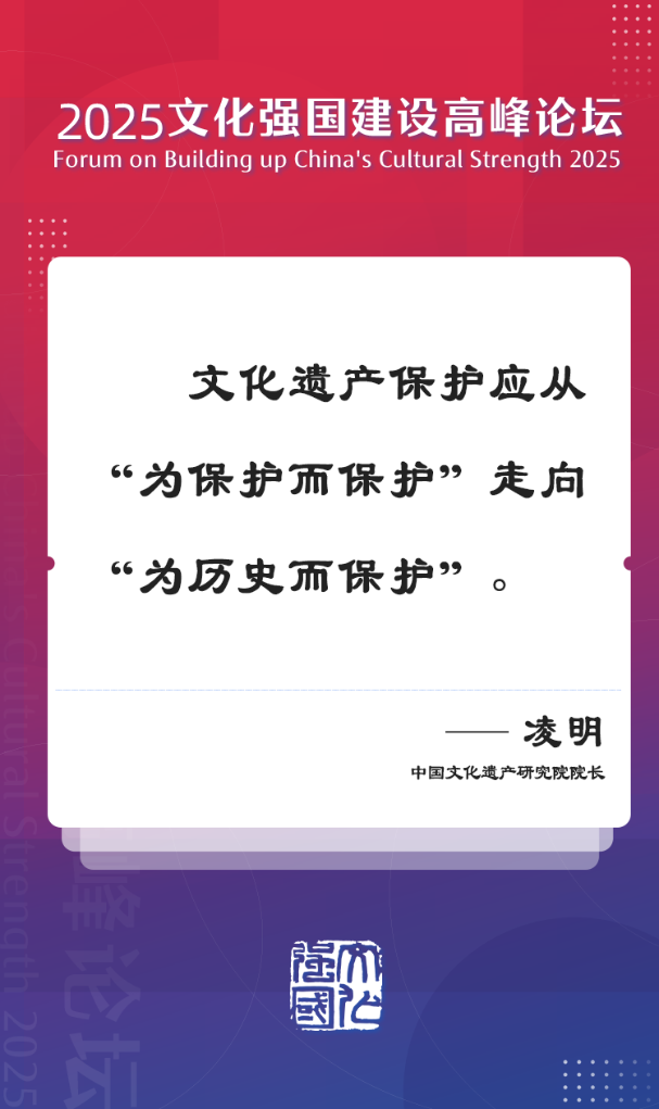 文化强国建设高峰论坛上的好声音