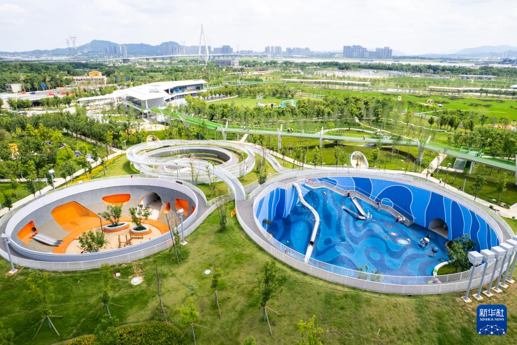 长沙：大泽湖近自然湿地公园正式开园