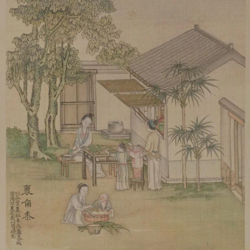 文化中国行·文博日历丨跟着古画，解锁古人的端午仪式感→
