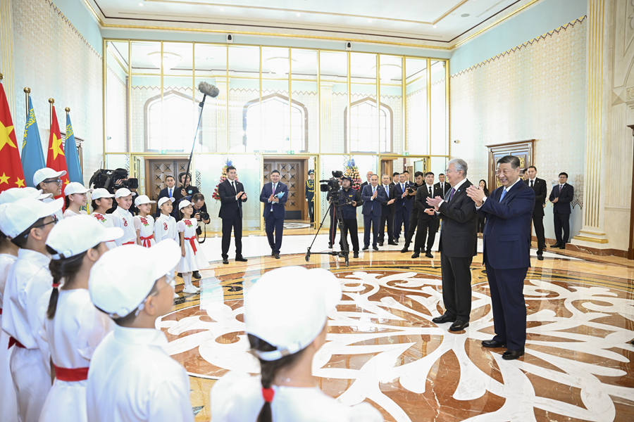 学习进行时丨乘风破浪、勇毅前行——习近平主席推动中国同中亚五国友好合作的故事