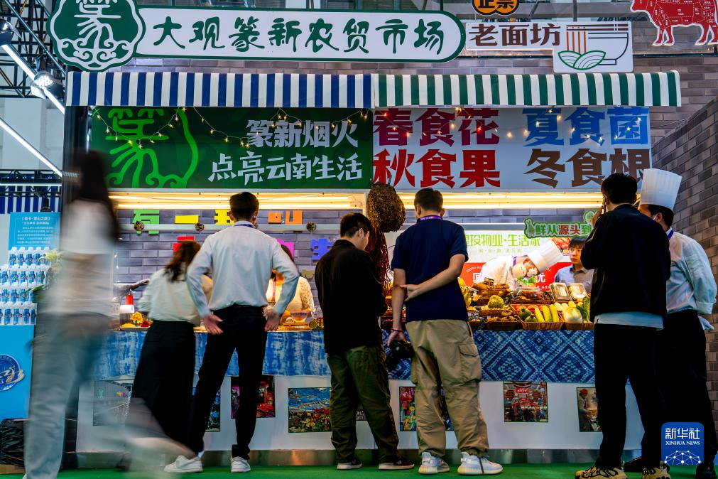 走进南博会旅居云南馆