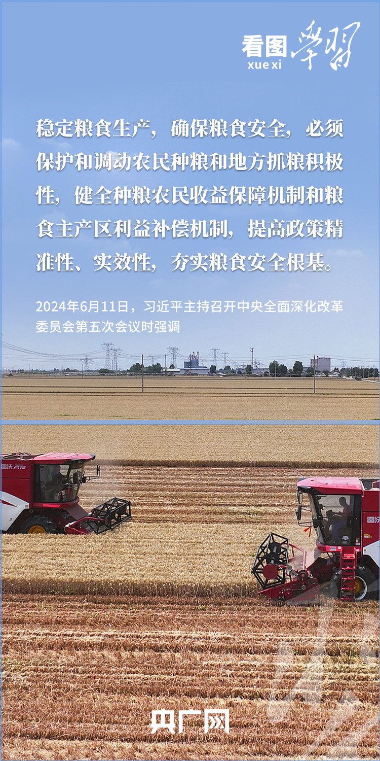 看图学习丨“三夏”时节丰收忙 总书记强调粮食生产年年要抓紧