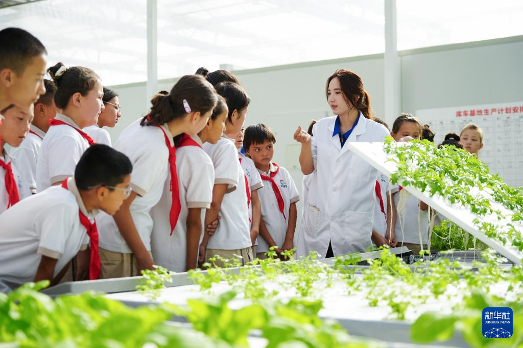 对口援疆助力戈壁兴建智慧农业植物工厂