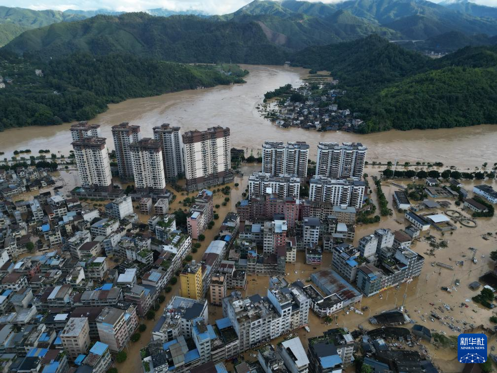新一轮洪峰过境 贵州榕江县防汛应急响应再次提升至Ⅰ级