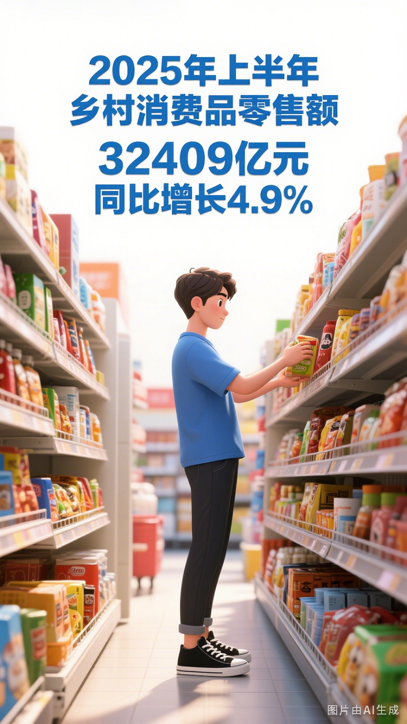 AI海报告诉你，上半年农业农村经济有哪些亮点