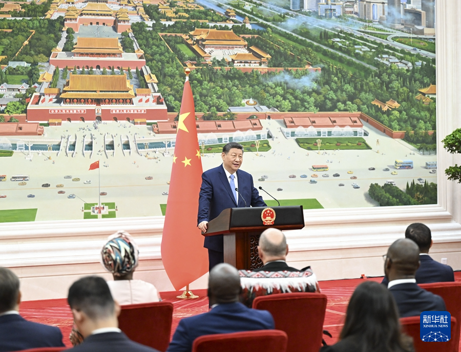 习近平接受外国新任驻华大使递交国书
