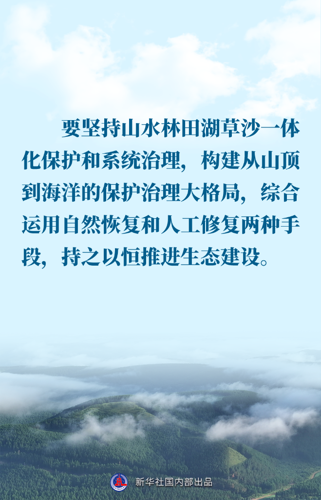 金句 | 推进生态文明建设，总书记作出重要论述
