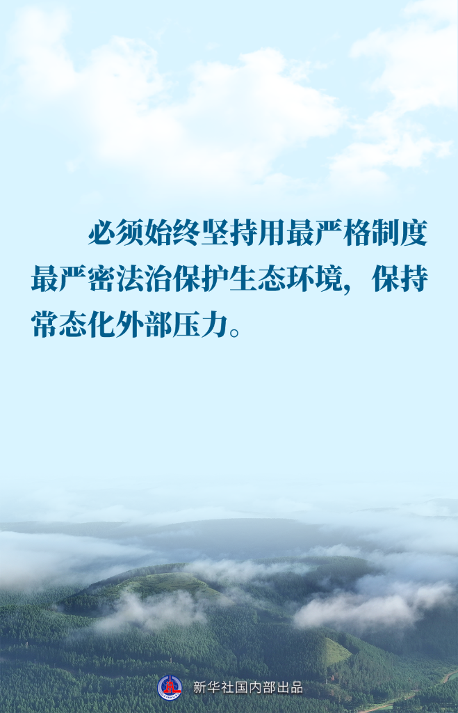 金句 | 推进生态文明建设，总书记作出重要论述